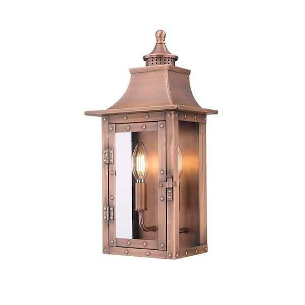 Acclaim Lighting St. Charles Collection 2-Light Copper Patina
