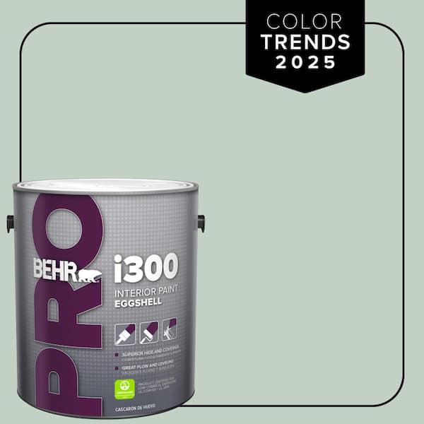 1 gal. #PPU11-13 Frosted Jade Eggshell Interior Paint