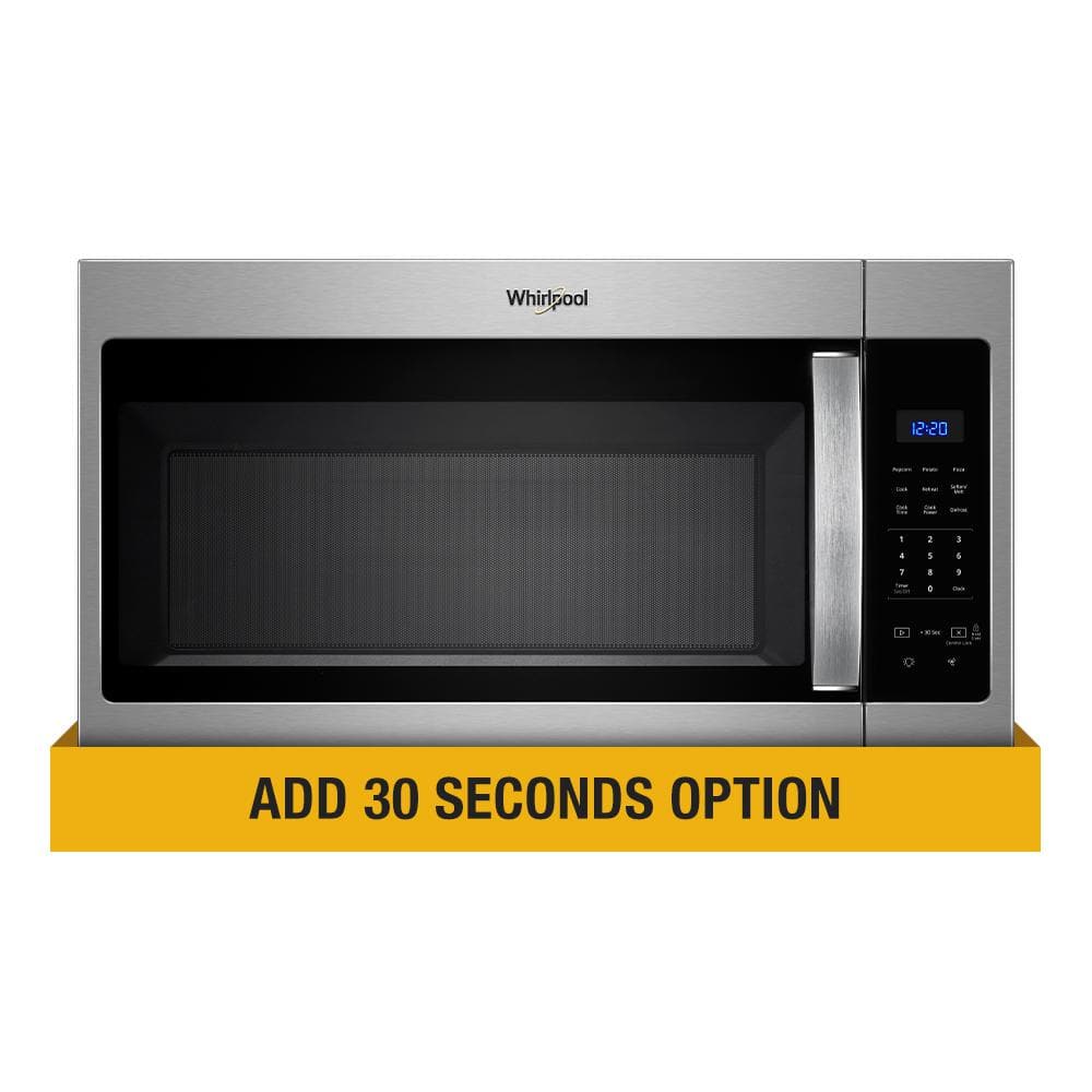Whirlpool 1.7 Cu. Ft. Stainless Steel Over-the-Range Microwave