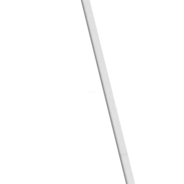 Slim Shker 96 in. W x 0.75 in. H x 0.25 in. D Batten Molding in White