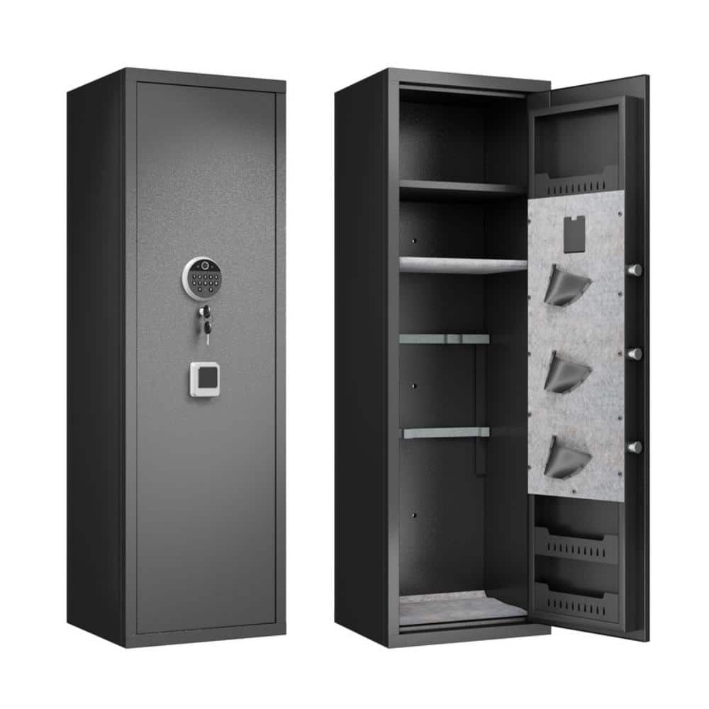 Multifunctional Gun Safes with 3-Way to Open, Removable Bulkhead, Protective Linning price history on PriceWatchPro