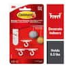 command ceiling hook weight Self Adhesive Hooks, 4 Pack 13.6kg Super Heavy Duty Ceiling Hooks for Hanging Plants, Strong No Drill Outdoor Sticky Ceiling Hangers, Stick on Hooks for Lights, Wind Chimes, Lantern Organize your home damage Command 17068 Wire Hook, 0.3