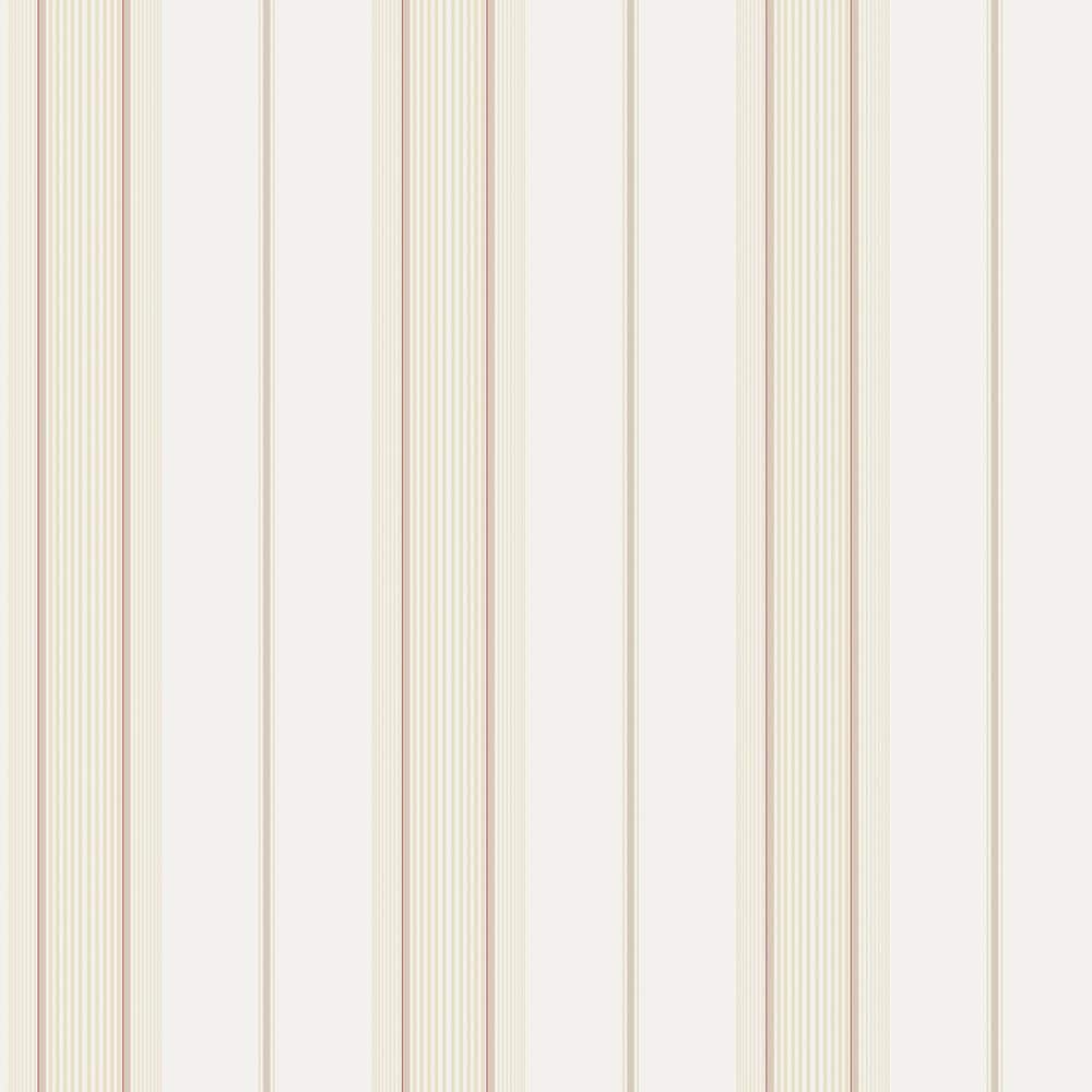 Smart Stripes 3 Beige Slim Stripe Matte Finish Non-Pasted Vinyl on Non-Wove