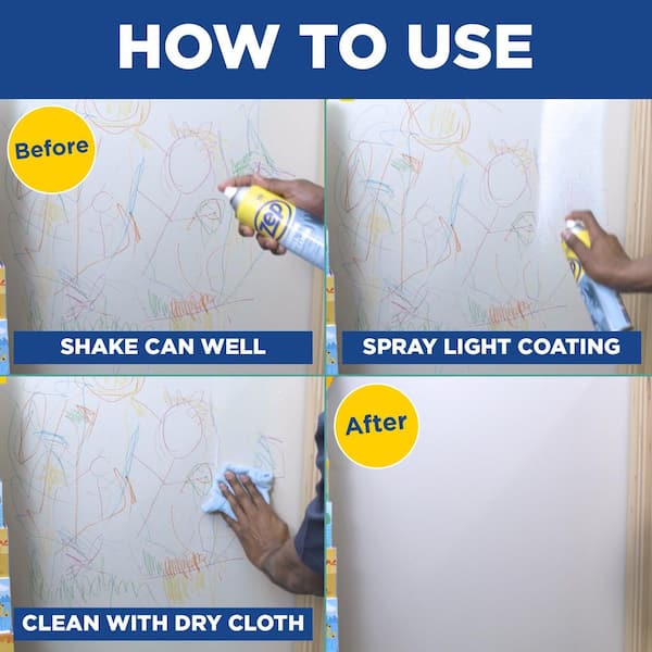 ZEP 18 oz. Foaming Wall Cleaner ZUFWC18 - The Home Depot