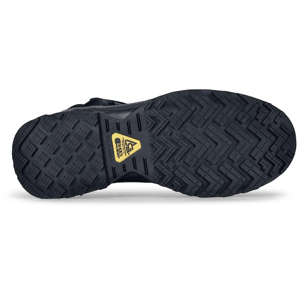 Unisex Piston Mid Water Proof 4 in. Work Boots - Aluminum Toe - Black Size 7 (M)