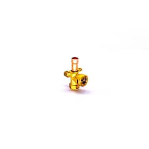 PRO-Fit 5/8 in. Brass Quick Connect Service Valve