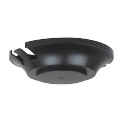 Hampton Bay 2400-Watt Black Linear Track Floating Power Feed Track Lighting Connector