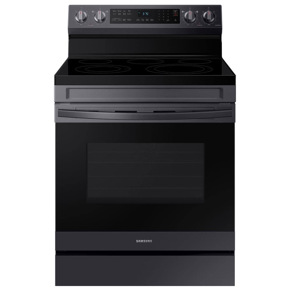 Samsung Smart 6.3 cu. ft. Freestanding Electric Range with Air Fry in