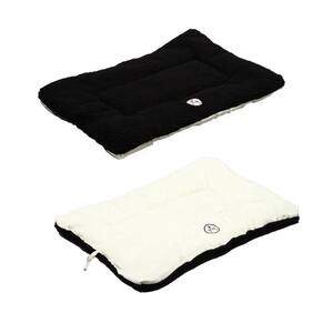 Eco-Paw Large Black and White Reversible Pet Bed