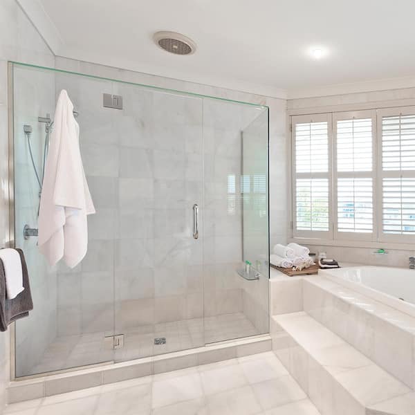 Schluter KERDI SHOWER KIT FL Shower Kit With Off Set Outlet Position Kerdi Shower Kit With 2 Abs Flange And Stainless Steel Grate 38 X 60