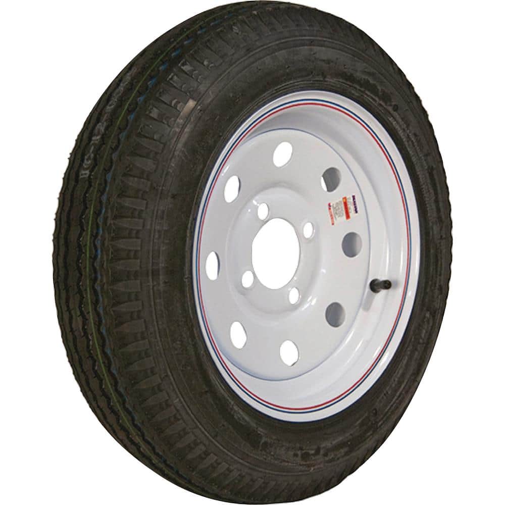 480-12 K353 BIAS 780 lb. Load Capacity White with Stripe 12 in. Bias Tire and Wheel Assembly price history on PriceWatchPro