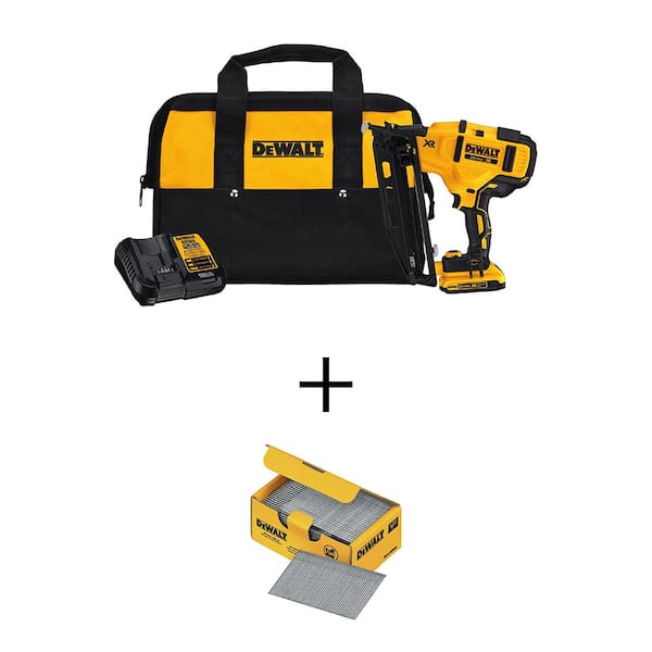 Reviews for DEWALT 20V MAX XR 16-Gauge Cordless Angled Finish Nailer ...