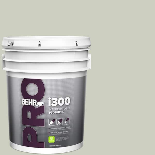 BEHR PRO 5 gal. #PPU10-11 Sliced Cucumber Eggshell Interior Paint