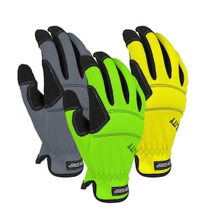 High Vis Large Utility High Performance Glove (3-Pack)