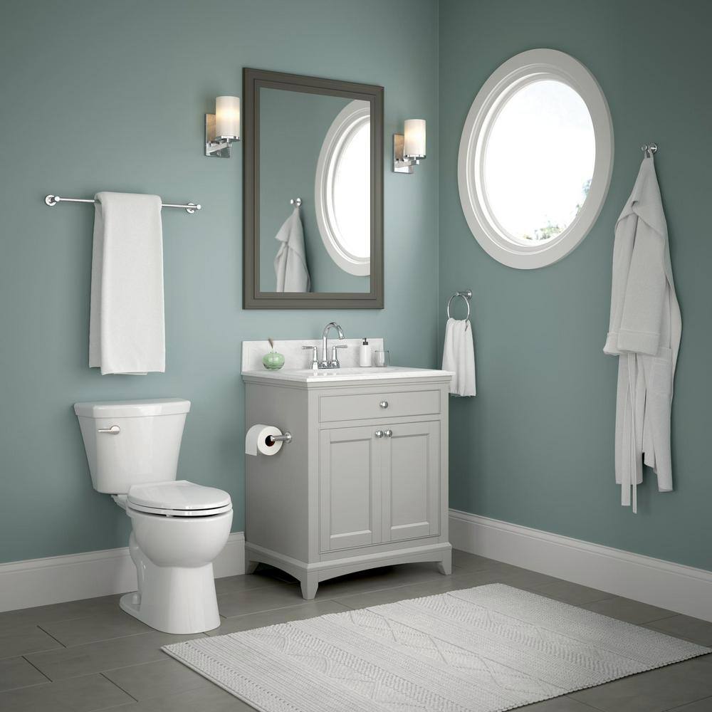 Wake Brushed Nickel 5-Piece Bathroom Hardware Set