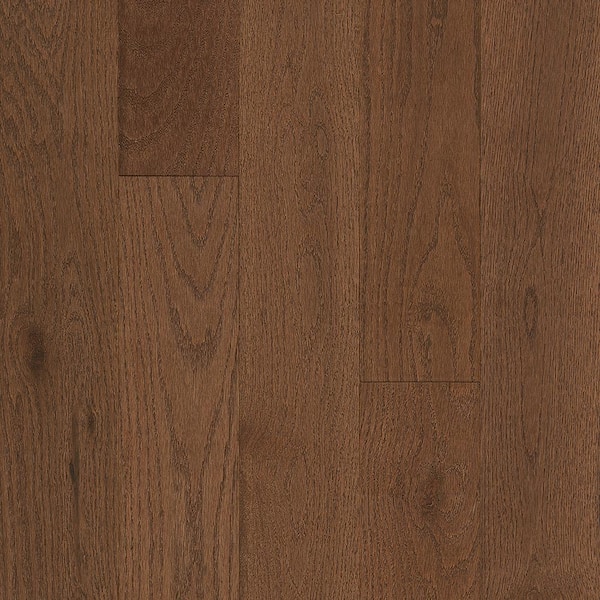 Bruce Revolutionary Rustics Oak Oakleaf Brown 3/4 in. T x 5 in. W x Varying L Solid Hardwood Flooring (23.5 sqft/case)