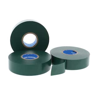 Wire Armour 3/4 in. x 66 ft. Premium Vinyl Tape, Green (10-Pack)