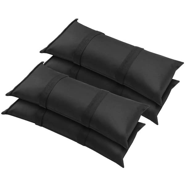 4 Pack 200 lbs Fillable Umbrella Base Weights Sandbags, Heavy Duty Sandbags for Cantilever & Patio Umbrella Base