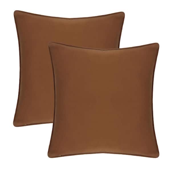 4-Pack Velvet Printed Pillow Covers, 18x18, Home Decor, Insert Not