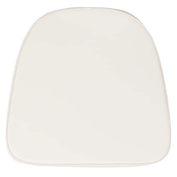 Flash Furniture Soft Ivory Fabric Chiavari Cushion Chair Pad