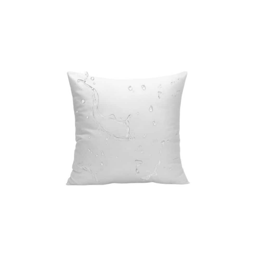 16 x 16 in. Square White Outdoor Throw Pillow Inserts Water Resistant for Patio, Bench, Garden, Indoor Outdoor (4-Pack) price history on PriceWatchPro
