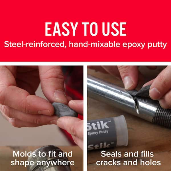 J-B Weld 2 oz. SteelStik Epoxy 8267 - The Home Depot