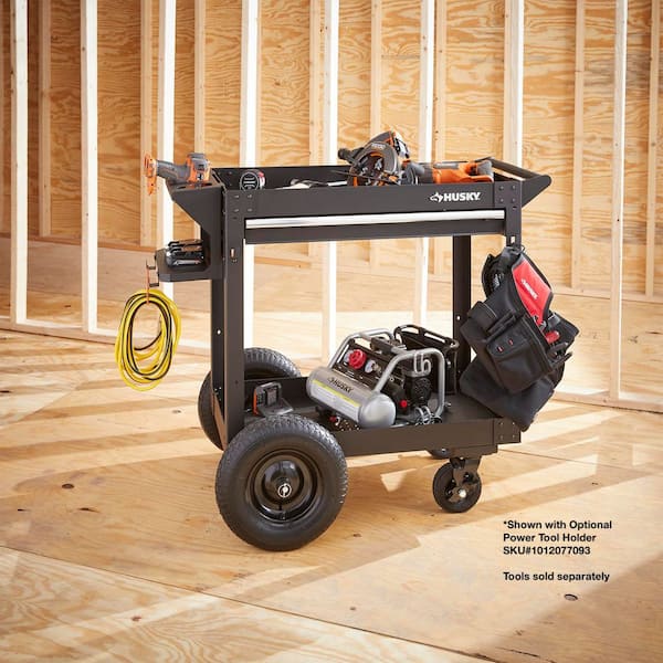 Reviews for Husky 36 in. 1-Drawer 2-Tray Black All-Terrain