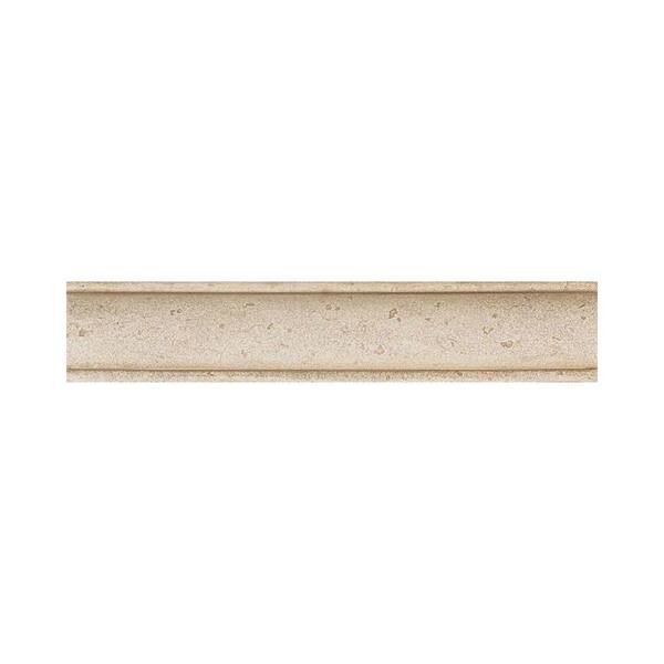 Daltile Fashion Accents Crema 1-1/2 in. x 8 in. Ceramic Decorative Wall Tile