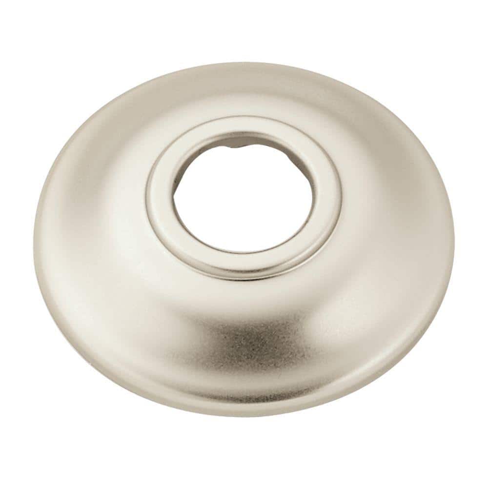 MOEN 2.5 in. Shower Arm Flange in Brushed Nickel AT2199BN The Home Depot
