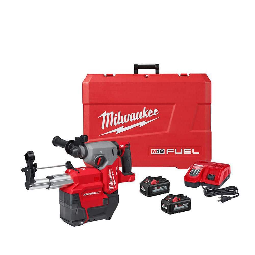 M18 FUEL 18V Lithium-Ion Brushless 1 in. Cordless SDS-Plus Rotary Hammer/Dust Extractor Kit, Two 6.0 Ah Batteries price history on PriceWatchPro
