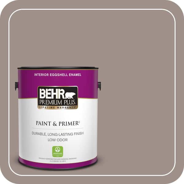 BEHR PREMIUM PLUS 1 gal. #780B-5 Cheyenne Rock Eggshell Enamel Low Odor Interior Paint & Primer