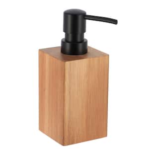 Acacia Freestanding Soap Dispenser Brown