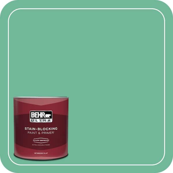 BEHR ULTRA 1 qt. #MQ6-41 Farmers Market Extra Durable Flat Interior Paint & Primer
