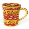 Global Crafts 10 oz. Orange and Blue Mexican Pottery Ceramic Flared Coffee  Mugs MC299O-S2-GWH - The Home Depot