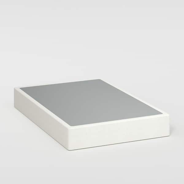 Zinus 4 in. Profile Split Cal King White Metal Box Spring
