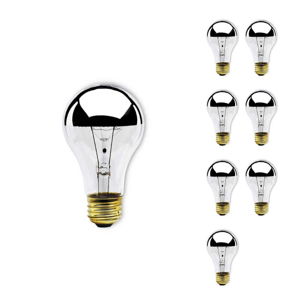 Bulbrite 60-Watt Equivalent A19 Warm White Light 2700K, Medium Base ...