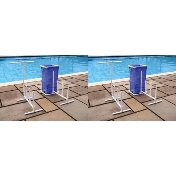 Swimline Hydrotools Swimming Pool Mesh Bag Toys Poolside Organizers (2-Pack)