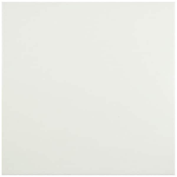 Merola Tile Arte Basic White 9-3/4 in. x 9-3/4 in. Porcelain Floor and Wall Tile (10.76 sq. ft. / case)
