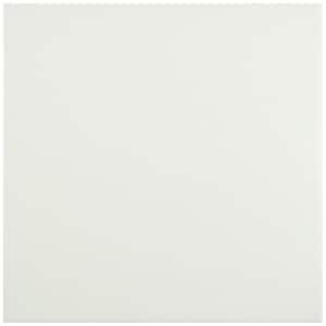Majestic Basic White 9-3/4 in. x 9-3/4 in. Porcelain Floor and Wall Tile (11.11 sq. ft. / case)