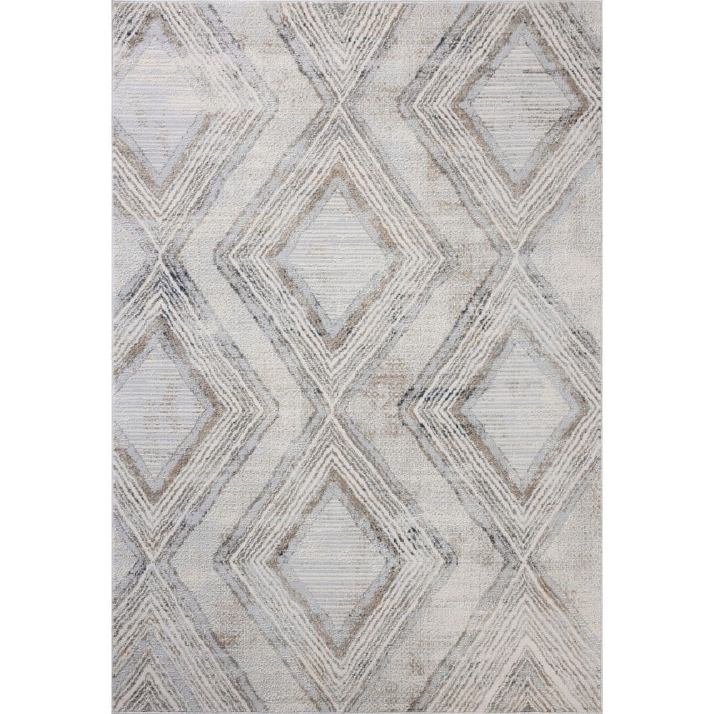 Hollis Mist / Natural 11 ft. 6 in. x 15 ft. Contemporary Area Rug price history on PriceWatchPro