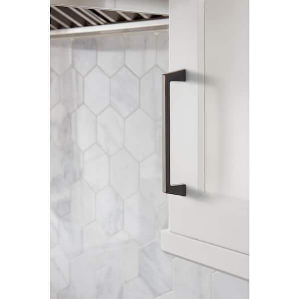 Blackrock 6-5/16 in. (160mm) Modern Oil-Rubbed Bronze Arch Cabinet Pull
