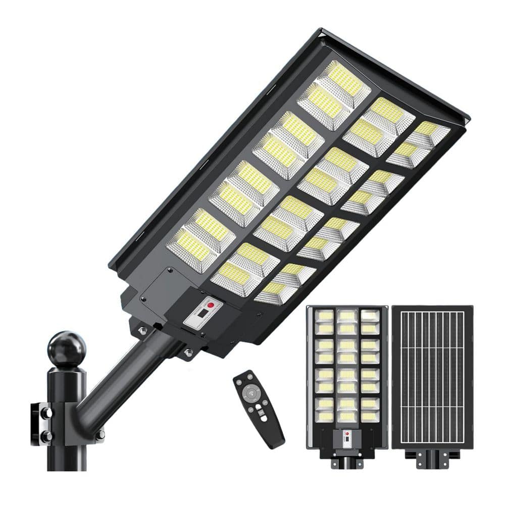 4000-W 230000LM Low Voltage Black Motion Sensing LED Weather Resistant ...