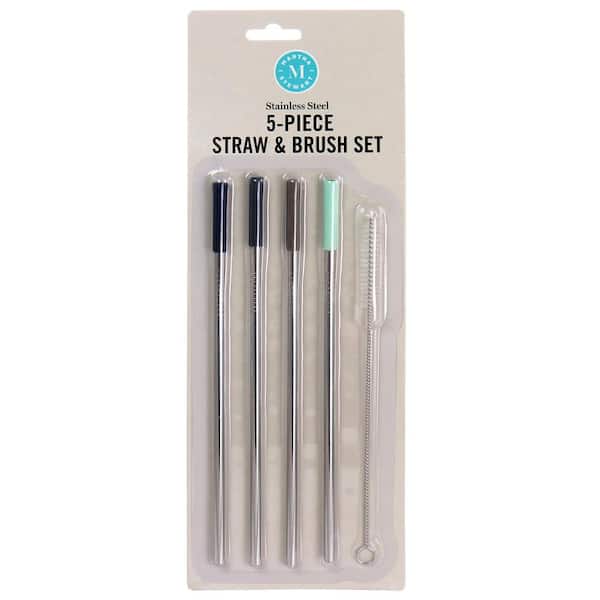 Shop for PAN [5-Pack] Replacement Straw and Straw Brushes for Hydro Flask  Wide Mouth Straw Lid, BPA Free, 5 Straws and 5 Straw Cleaning Brushes Set  at Wholesale Price on
