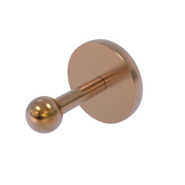 Allied Brass Prestige Skyline Collection J-Hook Robe/Towel Hook in Brushed Bronze