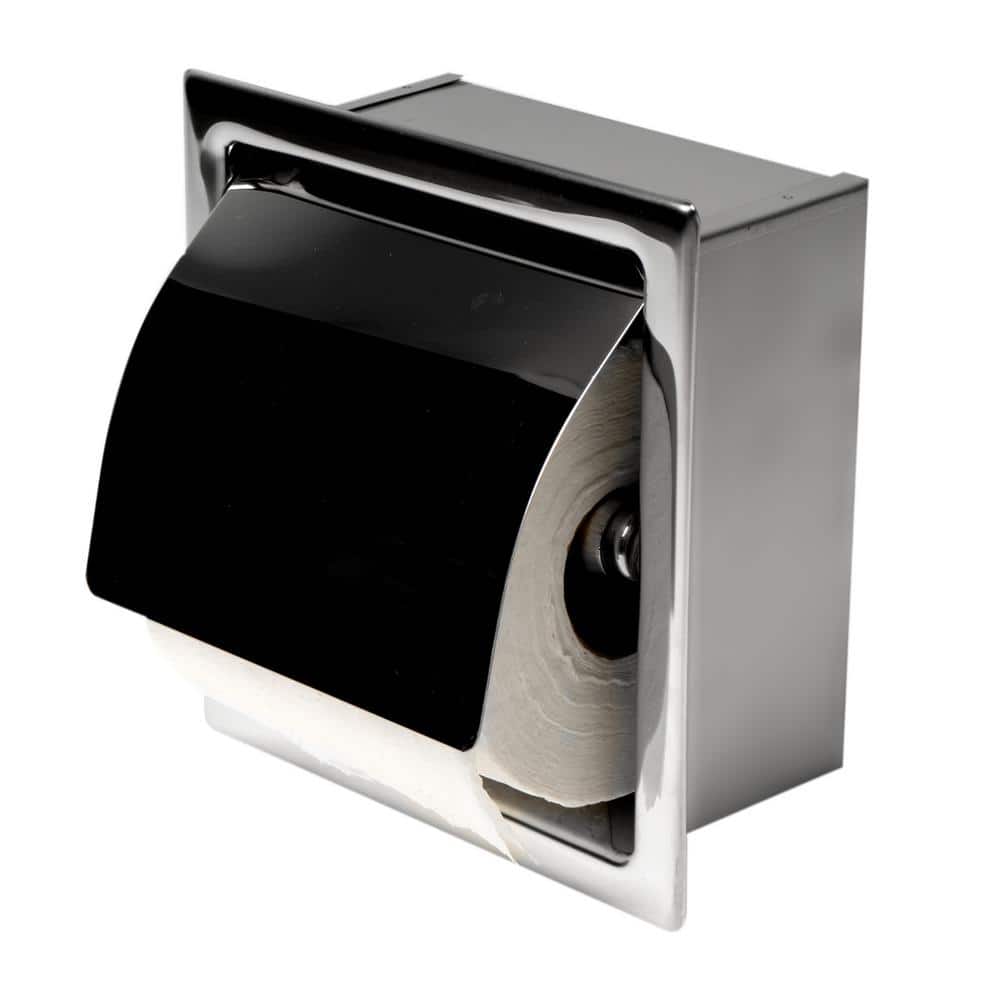 Recessed Toilet Paper Holder in Polished Stainless Steel price history on PriceWatchPro