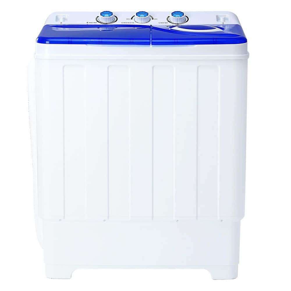 Elexnux 3 cu. ft Top Load Washer in Blue with 10 lbs. Spin and