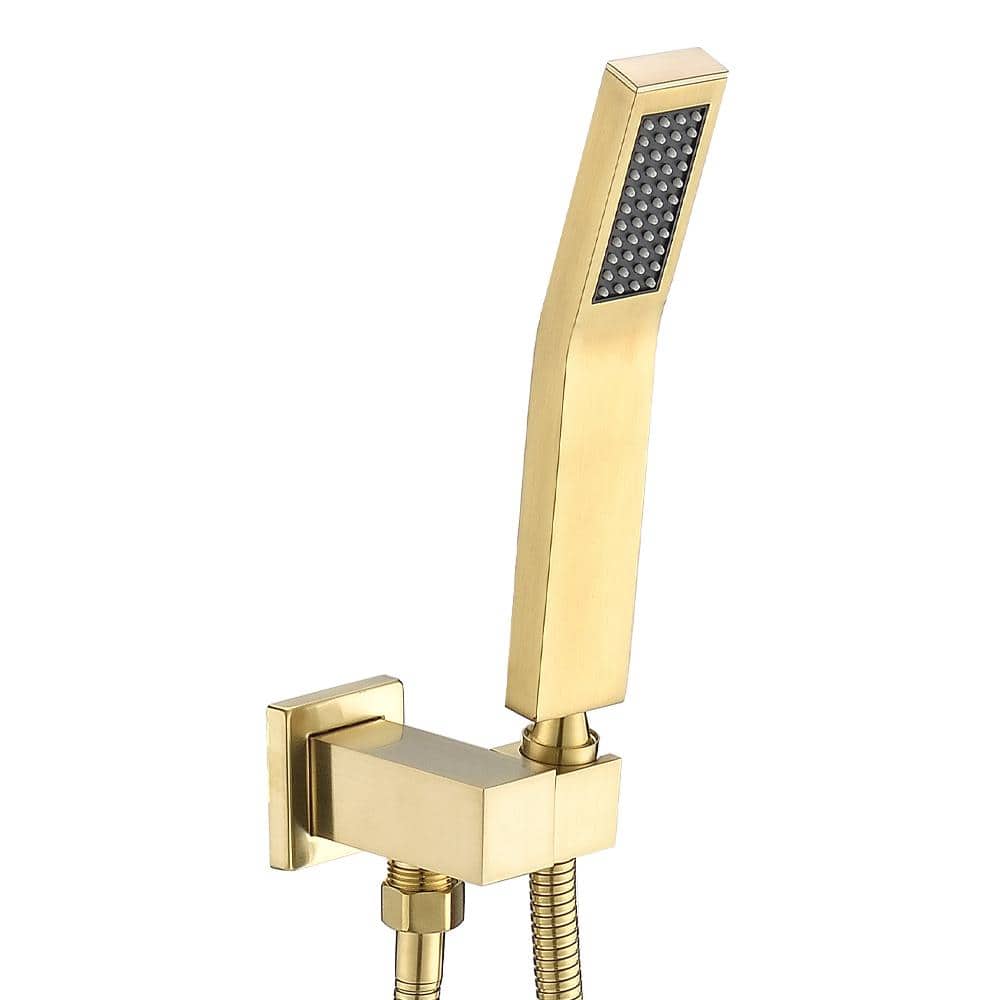 Single-Handle Claw Foot Tub Faucet with Hand Shower in. Brushed Gold price history on PriceWatchPro