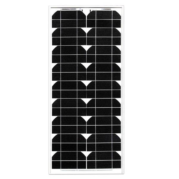 Ramsond 20-Watt 12-Volt Monocrystalline PV Solar Panel