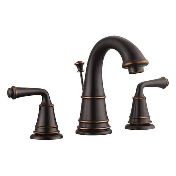 Design House Eden 8 in. Widespread 2-Handle Bathroom Faucet in Oil Rubbed Bronze