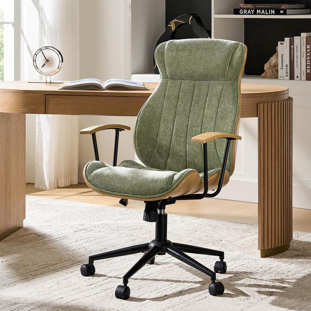 さくらニューバランス　ディレクターズチェア JAYDEN CREATION Ramon Mid-Century Modern Polyester Swivel Office